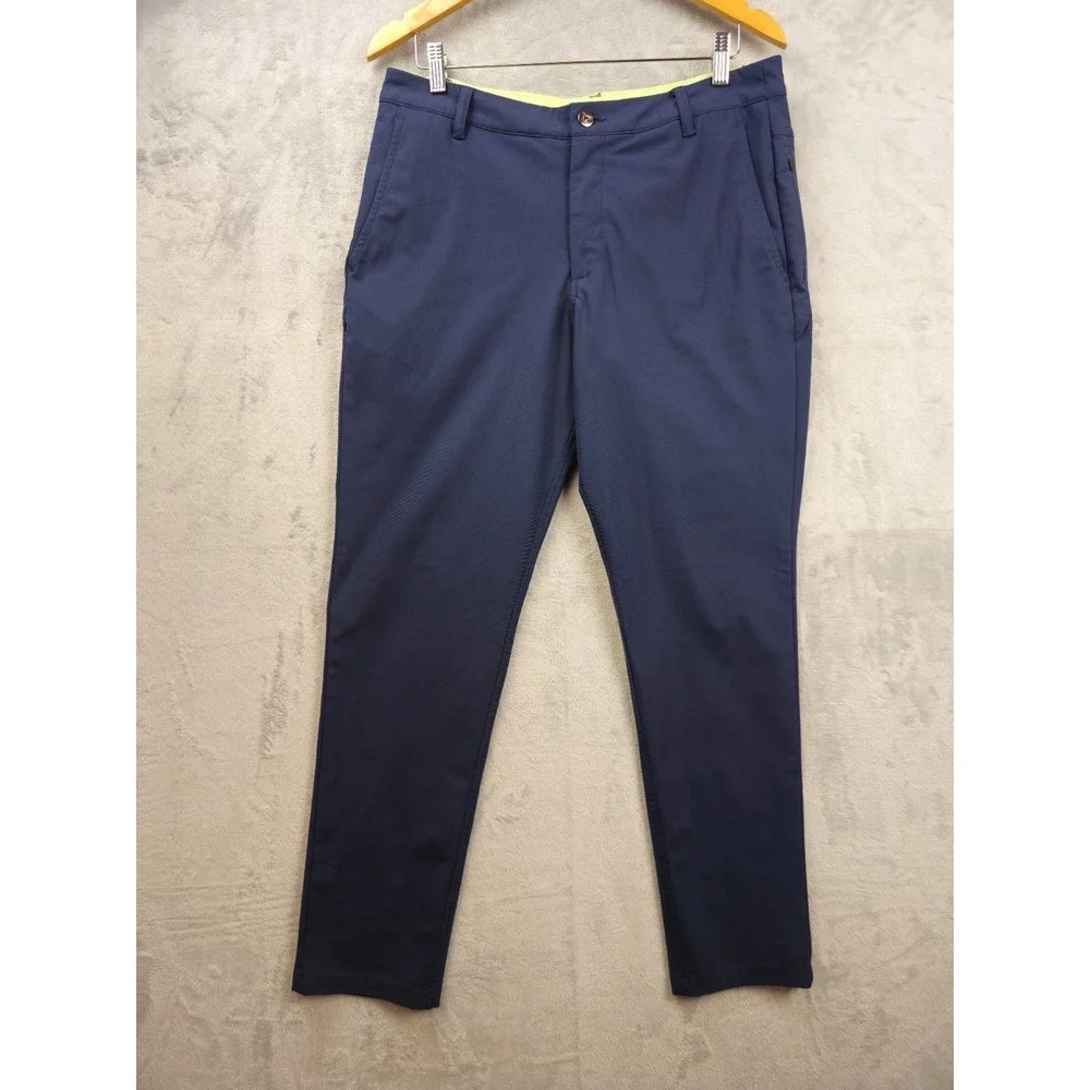 BirdDogs Men's Pants Boom For Your Boomstick Performance Lined Navy Blue 34x30